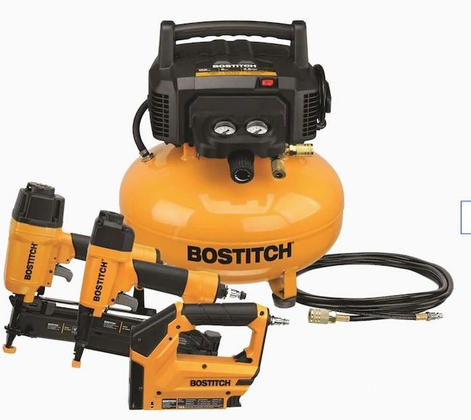 Bost 3 Tool W/compressor Combo Kit W/hose